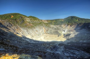 gunung tangkuban perahu